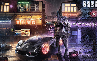 Photoshop商业海报线上合成课（高清画质带素材）