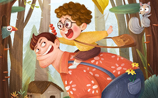 【蓝子云】蓝贵莲插画训练营2021年4月结课（高清画质带素材）