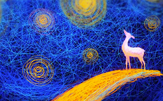 跟王云飞学线圈插画