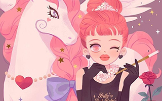 Senny森妮的少女风人物插画第3期