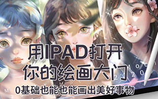 用IPAD打开你的绘画大门 0基础也能会出美好事物2020年6月结课