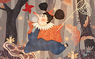 【蓝子云】蓝贵莲商业插画第30期2020年10月结课（高清画质带素材）