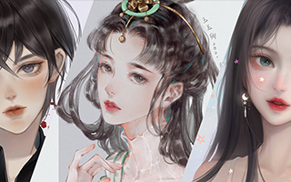 玉玉卿丨头像团练营第二期2021年8月结课（高清画质带笔刷）