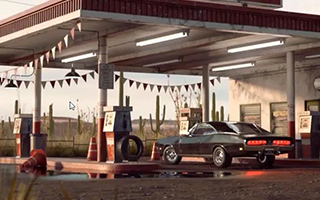 Substance Painter制作写实加油站场景（画质超清）