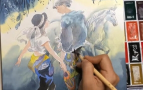 阿梗插画师养成课2020年【画质大部分高清只有视频】