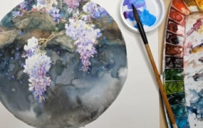 阿俏老师春之序曲水彩风景2022年【画质不错只有视频】