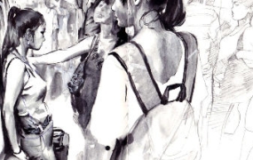 本杰明街头速写300张146节【画质不错只有视频】