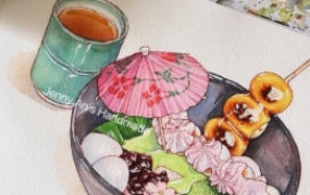 Jenny an水彩课程合集【画质不错】