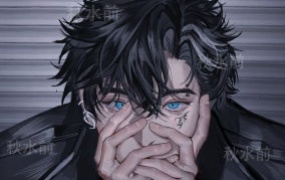 秋水前2024韩系半身人物插画设计系统课【画质高清只有视频】