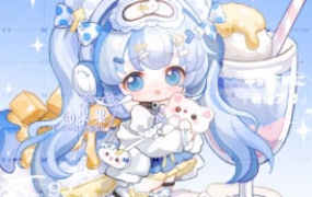 莫那米果夹子Q版人物甜品装饰团练2024【画质高清有笔刷课件】