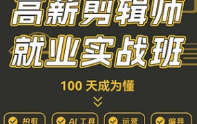 【缺】虚空光影高薪剪辑师IP实战班第2期2024【画质还可以只有视频】