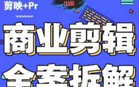 彭大剪商业剪辑全案拆解思维+实战2024【画质还行有素材】