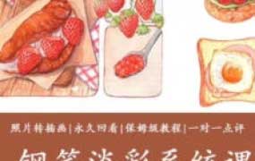 玲子水彩钢笔淡彩系统课【画质高清只有视频】