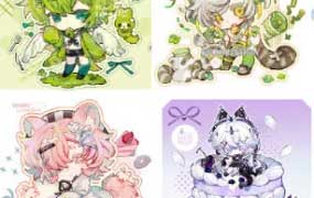 泣寺浮雪萌系Q版立绘团练2025【画质不错有课件】