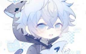 朵鱼清透日系少年头像团练2025年7月【画质高清有课件笔刷】