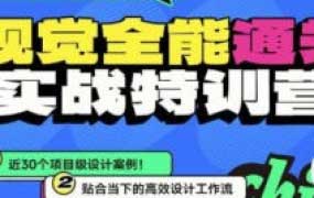 鸡爷视觉全能通关实战特训营2024【画质高清只有视频】