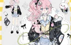 21克混合剂少女立绘设计团练2025年12月【画质不错有课件笔刷】